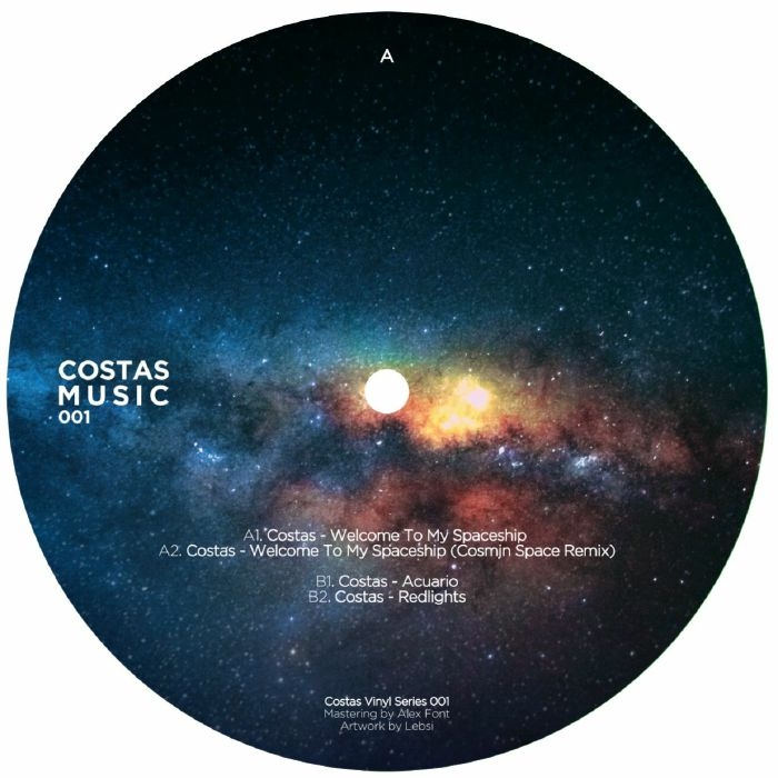 ( COSTAS 001 ) COSTAS - Welcome To My Spaceship (12") Costas Music Germany