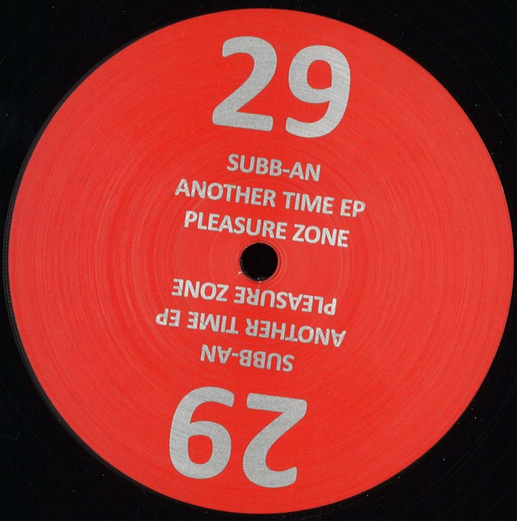 (  PLZ 029 ) SUBB AN - Another Time EP (12") Pleasure Zone Germany