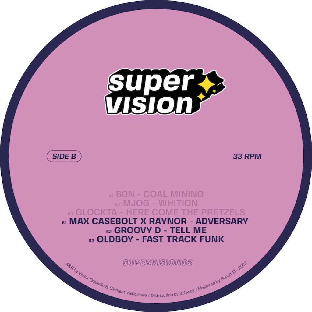 ( SUPERVISION 02 ) VARIOUS ARTISTS - Supervision 02 ( 12" vinyl ) Supervision