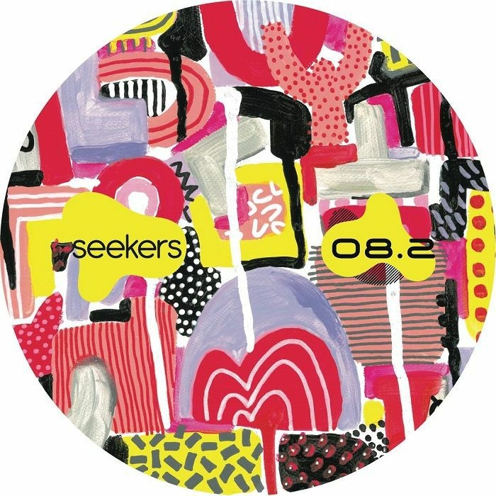 ( SKR 008.2 ) SEEKERS - Space (Spirit) (red marbled vinyl 12") Seekers