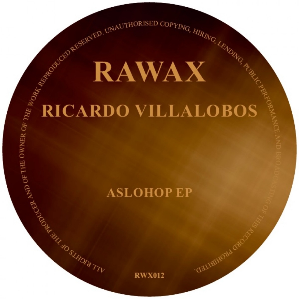 ( RWX 012B ) Ricardo Villalobos - AsloHop EP (12") Rawax records
