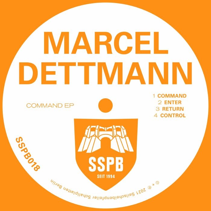 ( SSPB 018 ) Marcel DETTMANN - Command EP (limited 12") Seilscheibenpfeiler Schallplatten Berlin