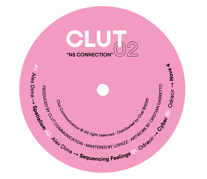 ( CLUT 002 ) ALEX DIMA / ODRACIR - Ns Connection EP (12") Clut Germany