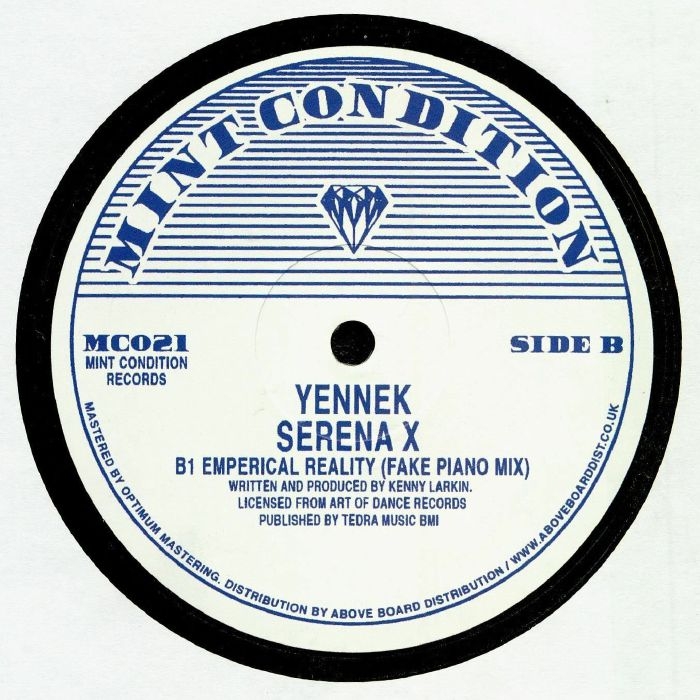 ( MC 021 ) YENNEK - Serena X (12") Mint Condition UK