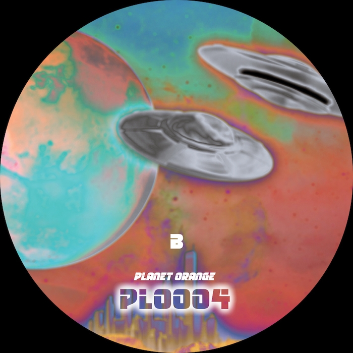 ( PLO 004 ) VARIOUS ARTISTS - Retrograde EP ( 12" ) Planet Orange Records