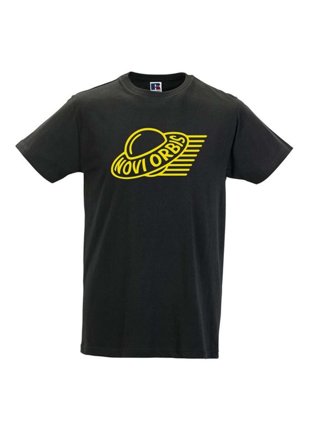 T-Shirt Novi Orbis - Size L / RJ155M black with yellow stamp
