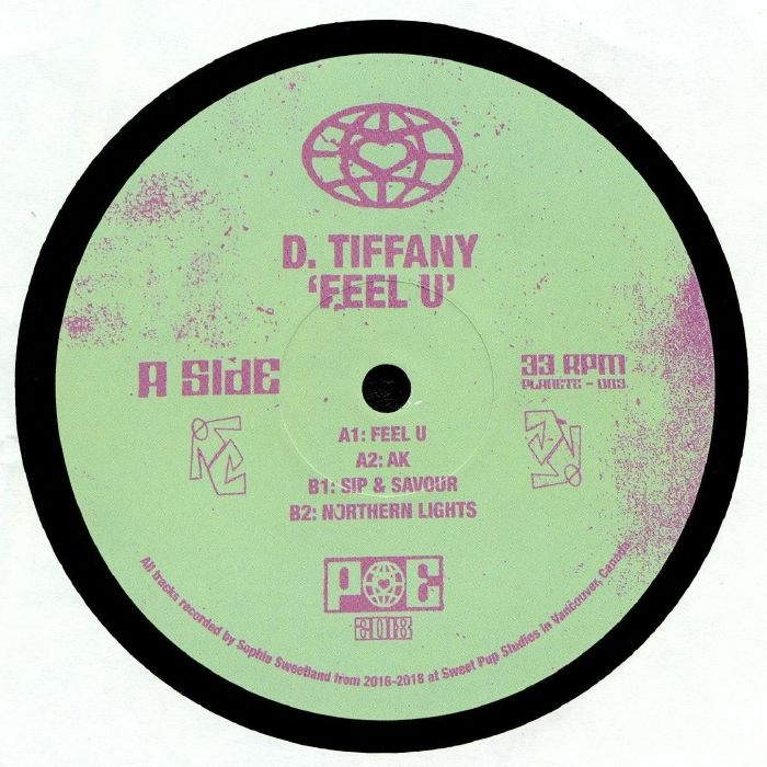 ( PE 003 ) D TIFFANY - Feel U (12") (1 per customer) Planet Euphorique