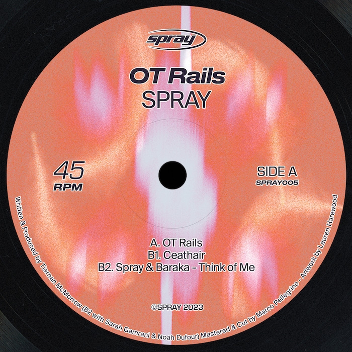 ( SPRAY 005 ) SPRAY - OT Rails ( 12" ) Spray