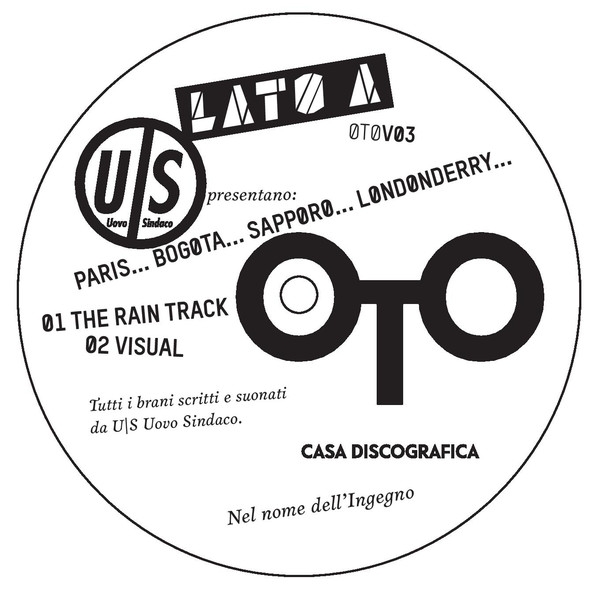 ( OTOV 03 ) UOVO SINDACO - Paris… Bogota… Sapporo… Londonderry ( 12" vinyl ) OTO