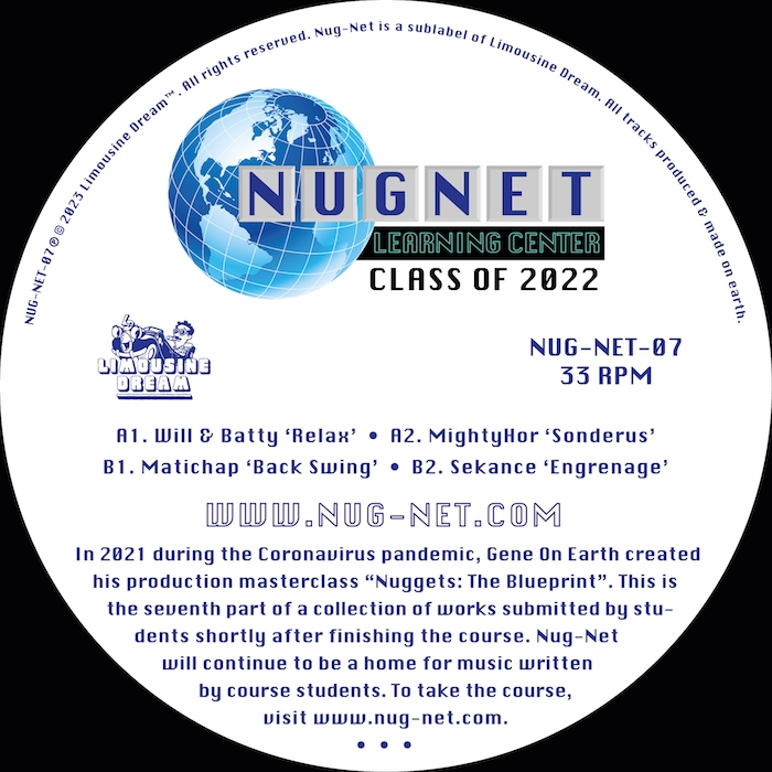 ( NUG-NET-07 ) VARIOUS ARTISTS - Magic Bus Live ( 12" ) Nug-Net