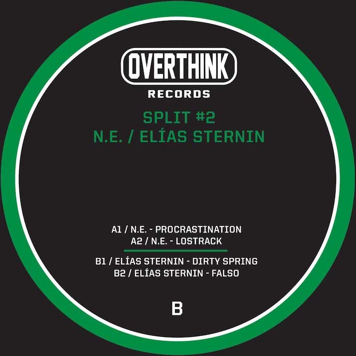 ( OTH 008 ) N.E. / ELIAS STERNIN - Split #2 ( 12" ) Overthink