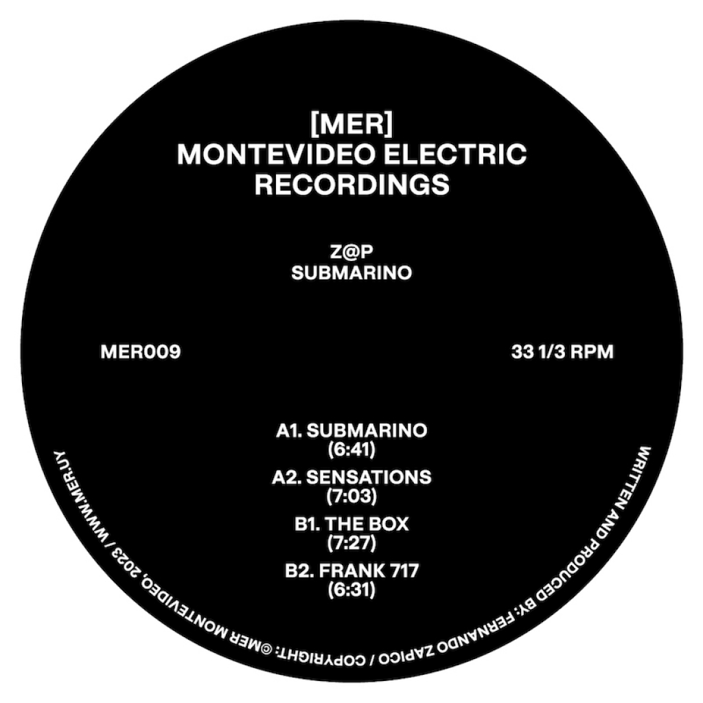 ( MER 009 ) Z@P - Submarino ( 12" ) Montevideo Electric Recordings