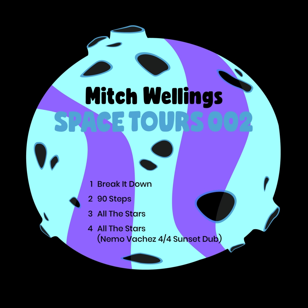 ( SPACETOURS 002 ) MITCH WELLINGS - Space Tours 002 (Incl. Nemo Vachez Remix) (12") Space Tours