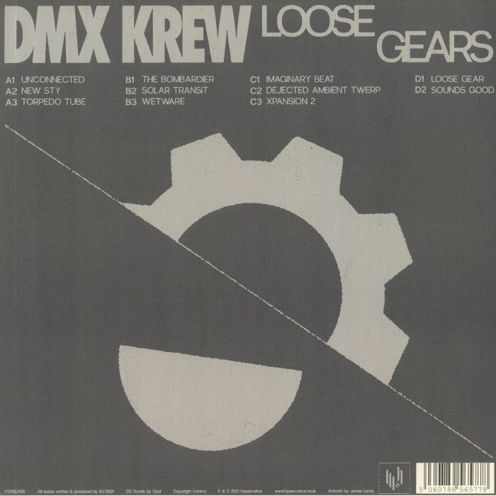 ( HYPELP 019 ) DMX KREW - Loose Gears (2xLP) Hypercolour