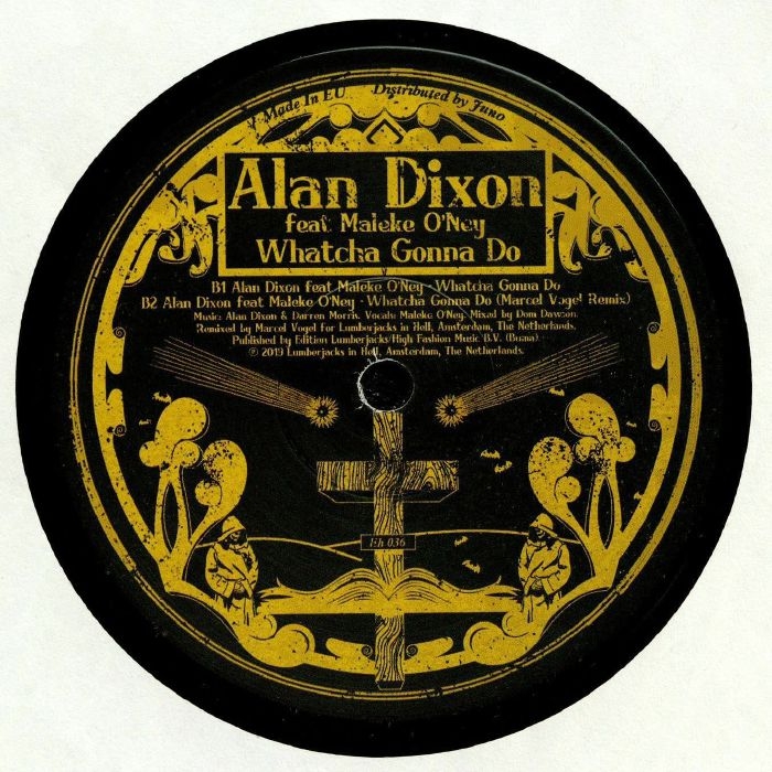 (  LIH 036 ) Alan DIXON - Rise & Shine (Marcel Vogel remix) (140 gram vinyl 12") Lumberjacks In Hell