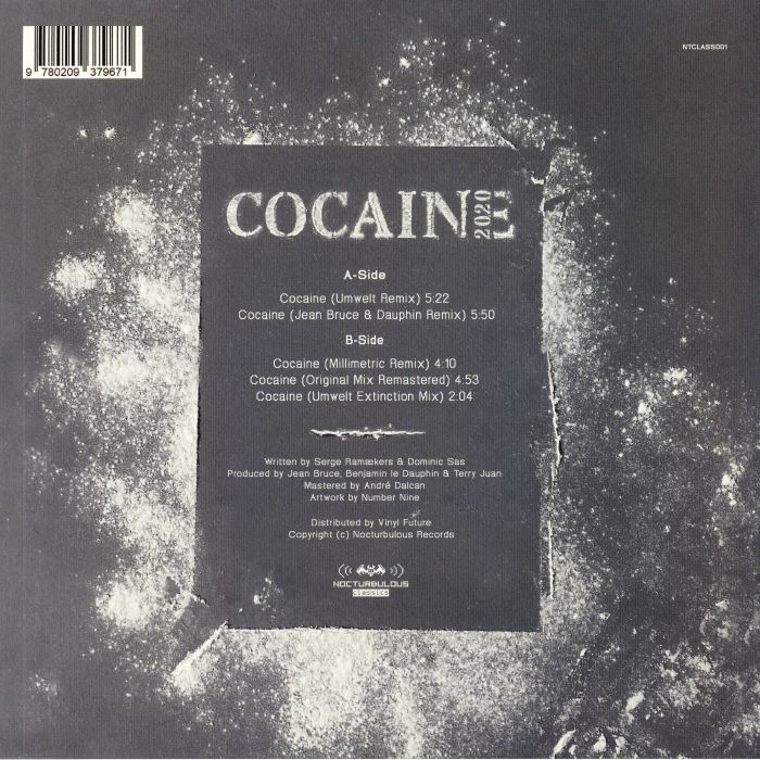 ( NTCLASS 001 ) The MAXX - Cocaine (12") Nocturbulous France
