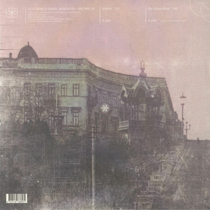 ( VRV 05 ) Silat BEKSI / DANIEL BROESECKE - Mistral EP (heavyweight vinyl 12") Vivus Germany