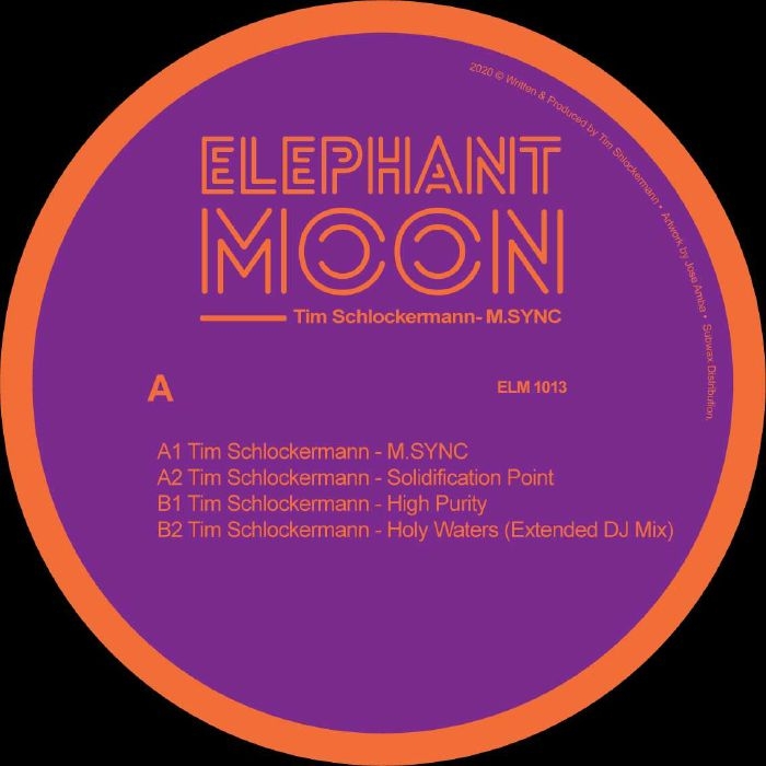 ( ELM 1013 ) Tim SCHLOCKERMANN - M SYNC (12") Elephant Moon