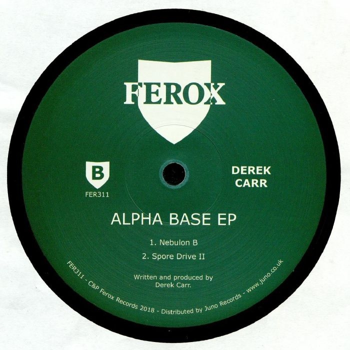 ( FER 311 ) Derek CARR - Alpha Base EP (180 gram vinyl 12") Ferox