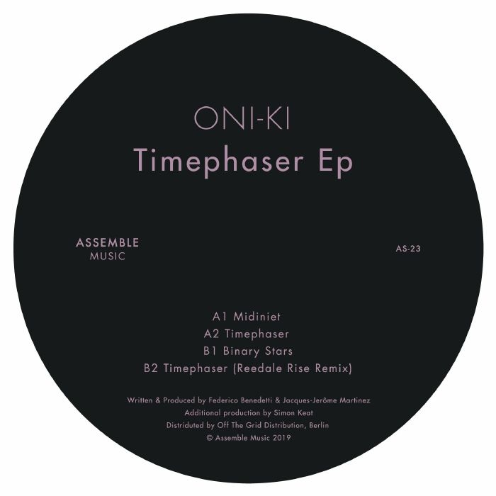 (  AS 23 ) ONI KI - Timephaser EP (12") Assemble Music Portugal