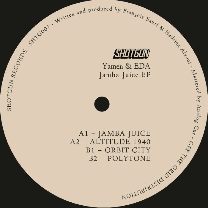 ( SHTG 001 ) YAMEN & EDA - Jamba Juice EP (12") Shotgun France