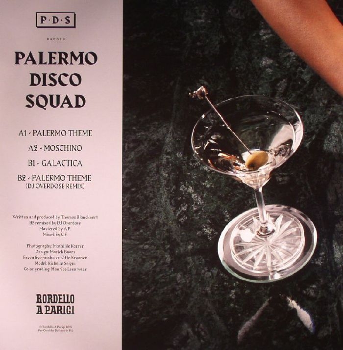 ( BAP 050 ) PALERMO DISCO SQUAD - Palermo Theme ( 12" ) Bordello A Parigi