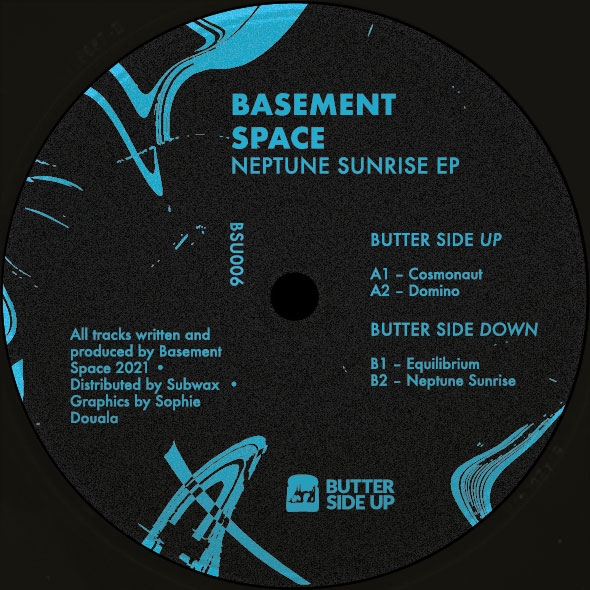 ( BSU 006 ) BASEMENT SPACE - Neptune Sunrise EP ( 12" vinyl ) Butter Side Up