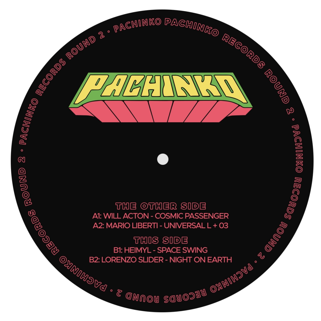 ( PACHINKO 2 ) VARIOUS ARTISTS - Round 2 ( 12" vinyl ) Pachinko
