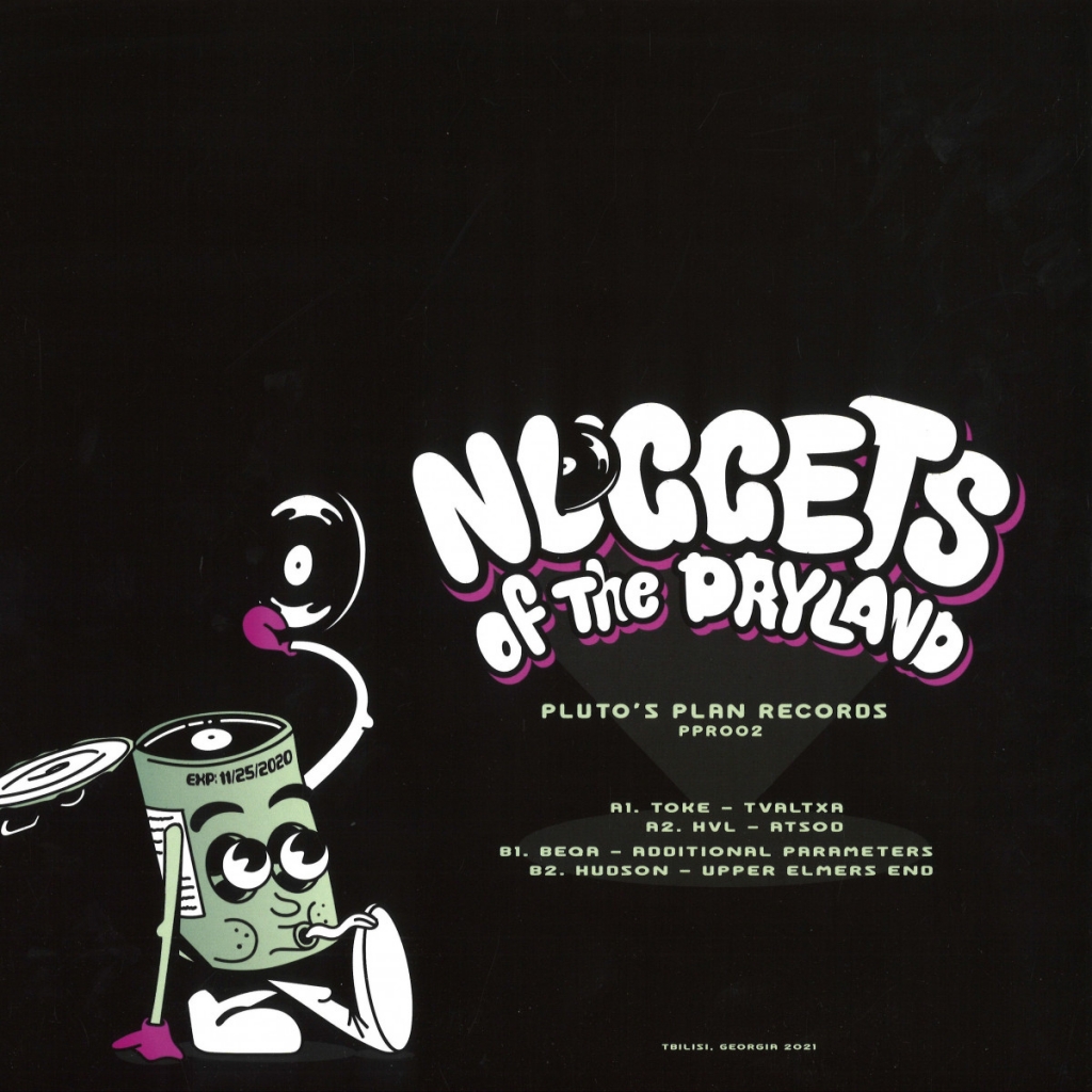 ( PPR 002 ) VARIOUS ARTISTS - Nuggets Of The Dryland (12") Pluto's Plan