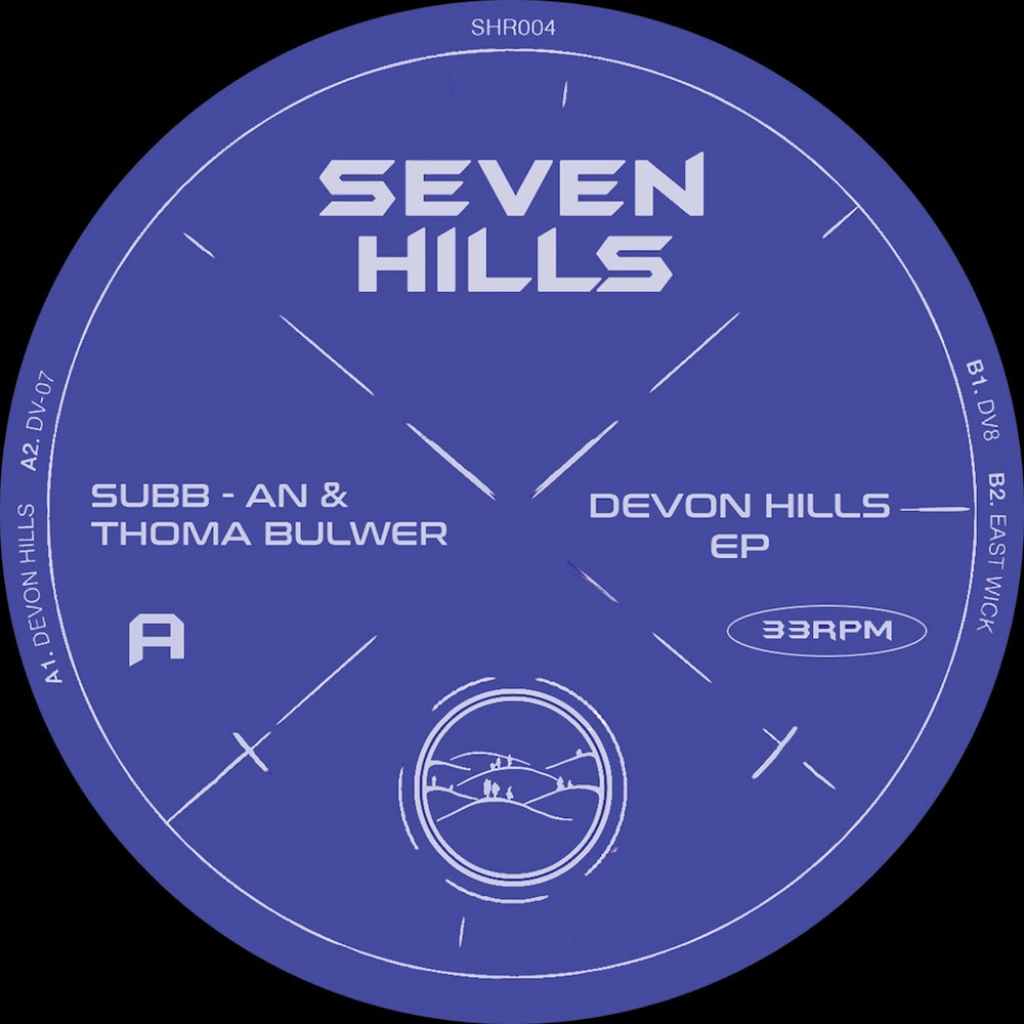 ( SHR 004 ) SUBB-AN & THOMA BULWER - Devon Hills EP ( vinyl 12" ) Seven Hills Records