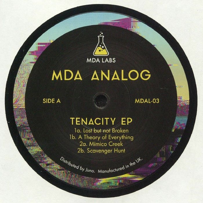 ( MDAL-03 ) MDA ANALOG - Tenacity EP (140 gr vinyl 12") MDA Labs