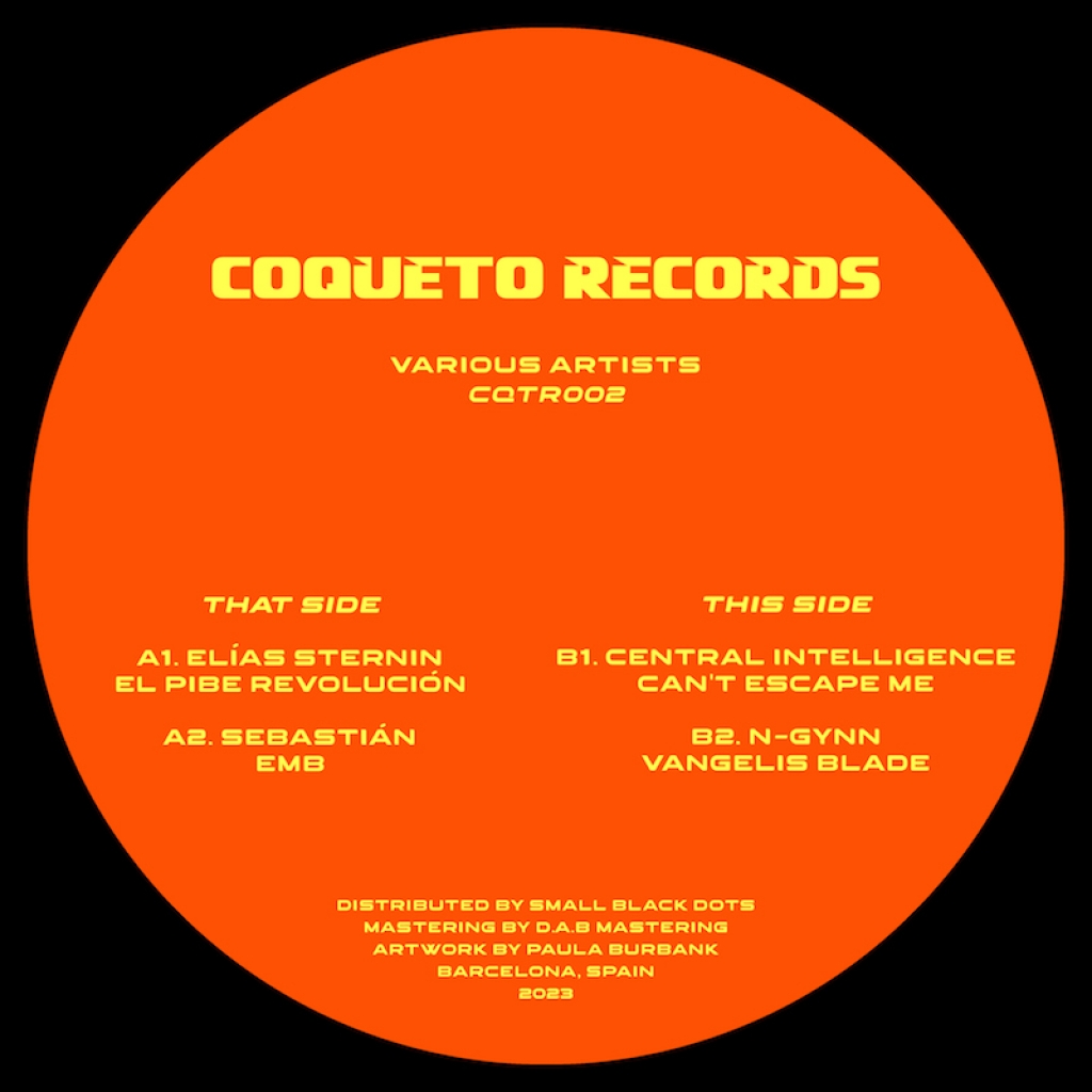 ( CQTR 002 ) VARIOUS ARTISTS - CQTR002 ( 12" ) Coqueto Records