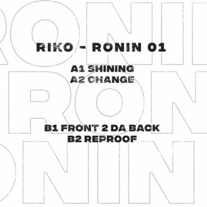 ( RNN 001 ) RIKO - Ronin 01 (12") Ronin Italy