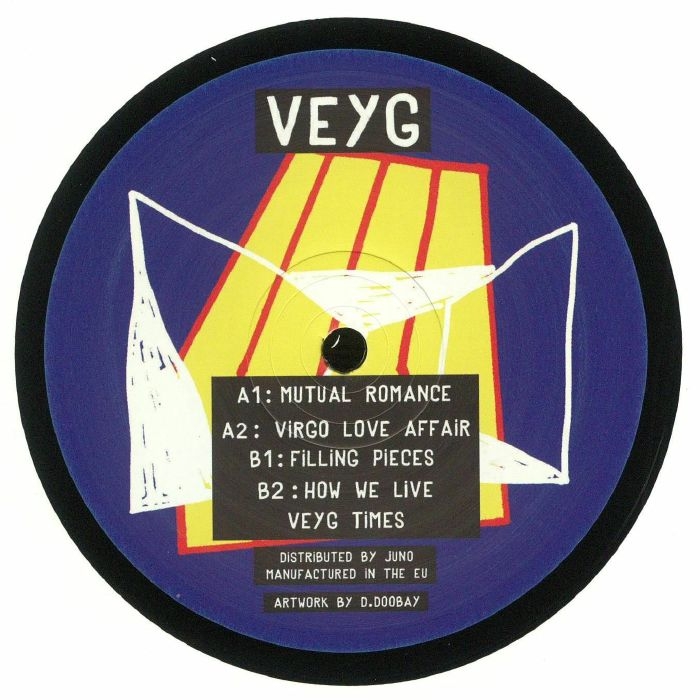 (  VEYG 001 ) VEYG AKA TOM DICICCO - VEYG 001 (vinyl 12") - Veyg Times
