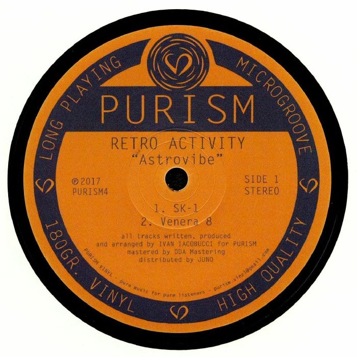 (  PURISM 4 ) RETRO ACTIVITY -  Astrovibe (180 gram vinyl 12") PURISM