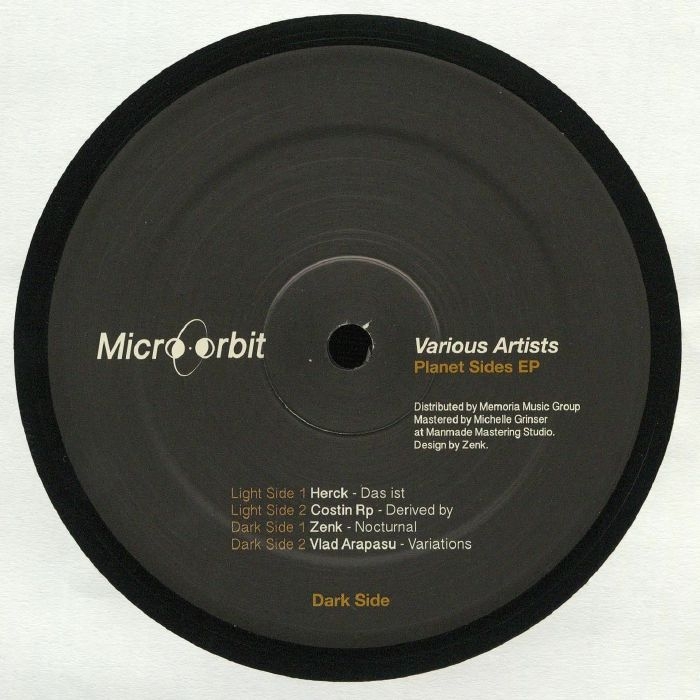 ( MCRB 003 ) HERCK / COSTIN RP / ZENK / VLAD ARAPASU - Planet Sides EP (12") Micro Orbit Italy