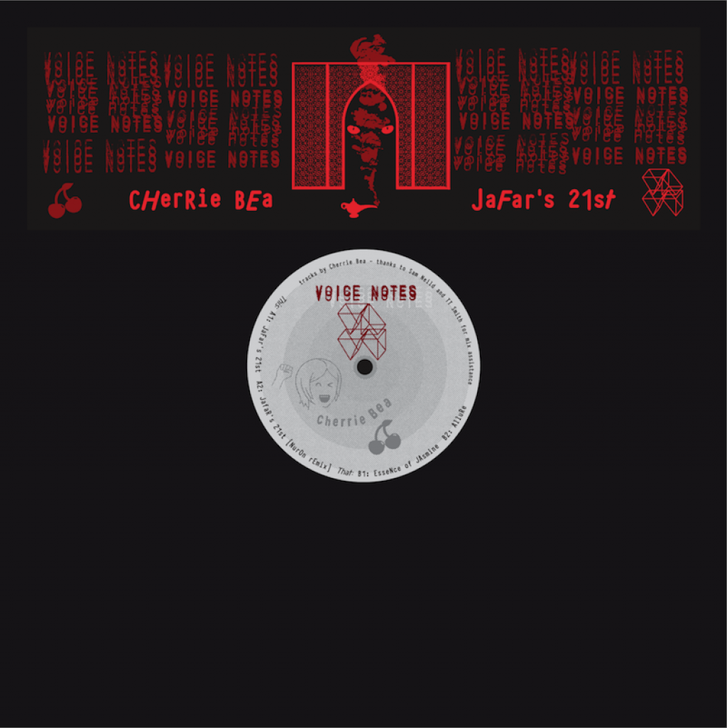 ( VN 001 ) CHERRIE BEA - Jafar’s 21st w/ Nuron Remix ( 12" vinyl ) Voice Notes