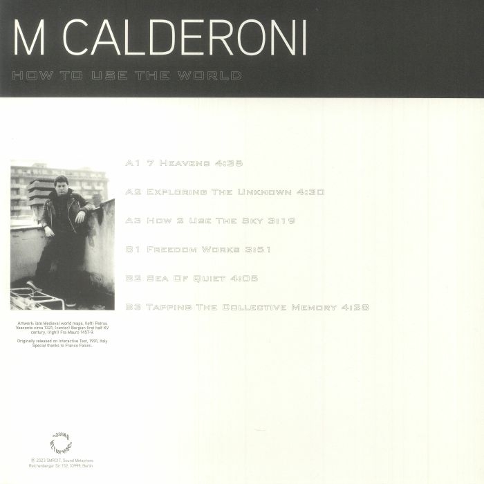 ( SMR 017 ) M CALDERONI - How To Use The World (remastered) (LP) Sound Metaphors Germany