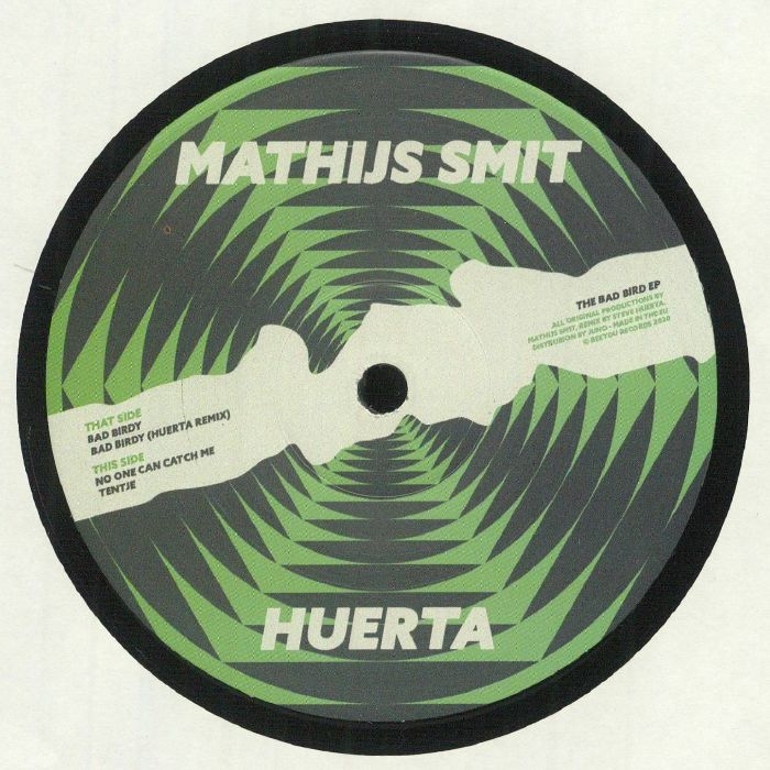 (  SBEE 003 ) Mathijs SMIT- The Bad Bird EP (incl Huerta remix) (180 gram vinyl 12") Subee