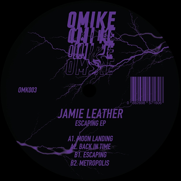 ( OMK 003 ) JAMIE LEATHER - Escaping EP ( 12" vinyl ) Omike France