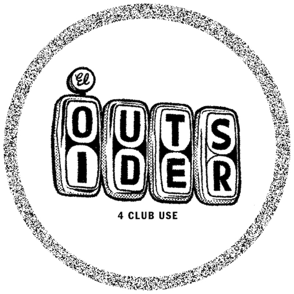 ( BCKD 12 ) EL OUTSIDER - 4 Club Use ( 12" ) Back Door Records