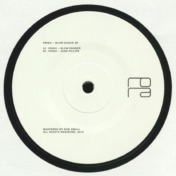( RORA 019 ) PRIKU - Slow Dance EP (180 gram vinyl 12") Rora Switzerland
