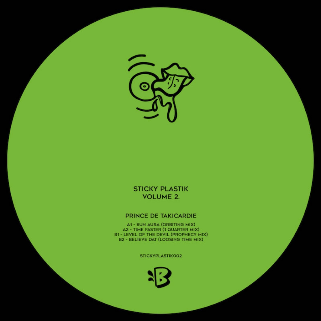 ( STICKYPLASTIK 002 ) PRINCE DE TAKICARDIE - Volume 2 ( 12" vinyl ) Sticky Plastik
