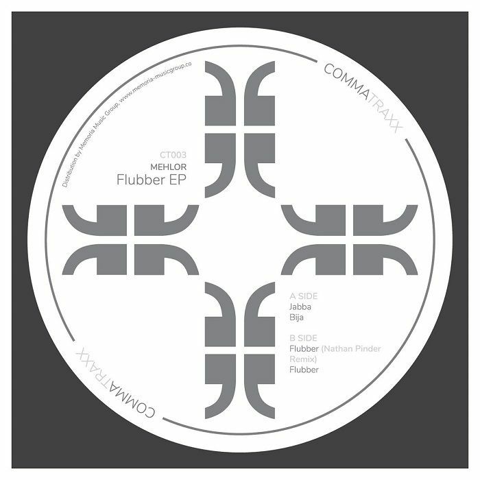 ( CT 003V ) MEHLOR - Flubber EP (white vinyl 12") Comma Traxx