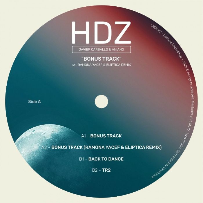 ( LRDCV 2 ) HDZ aka JAVIER CARBALLO & ANIANO - Bonus Track ( 12" vinyl ) Lescale Recodings