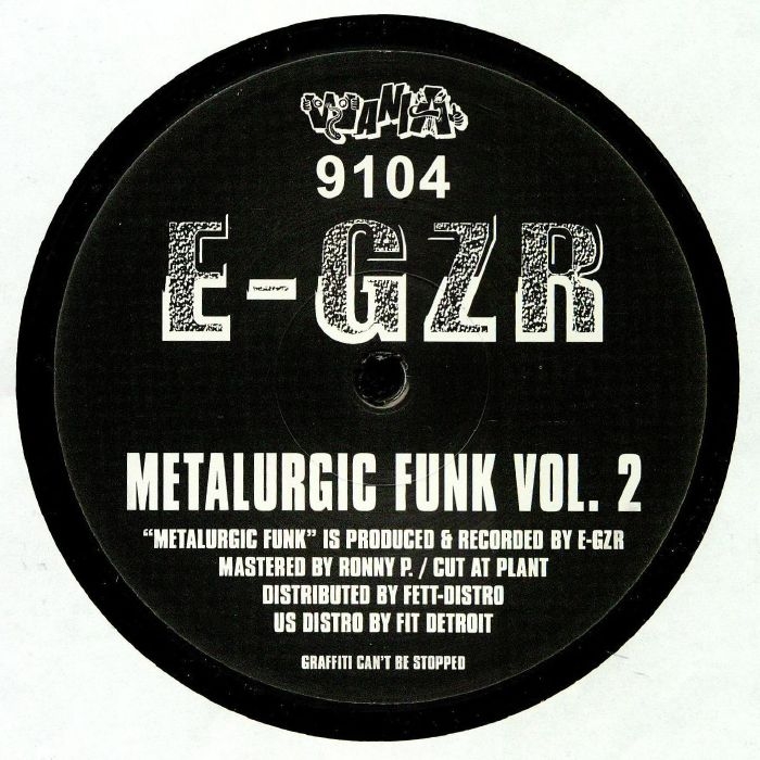 ( WANIA 9104 )  E GZR - Metalurgic Funk Vol 2 (12") - Wania Norway
