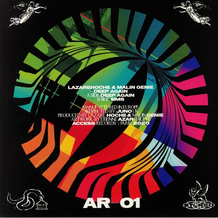 ( AR 01 ) LAZARE HOCHE / MALIN GENIE - Deep Again (180 gram vinyl 12") Access France