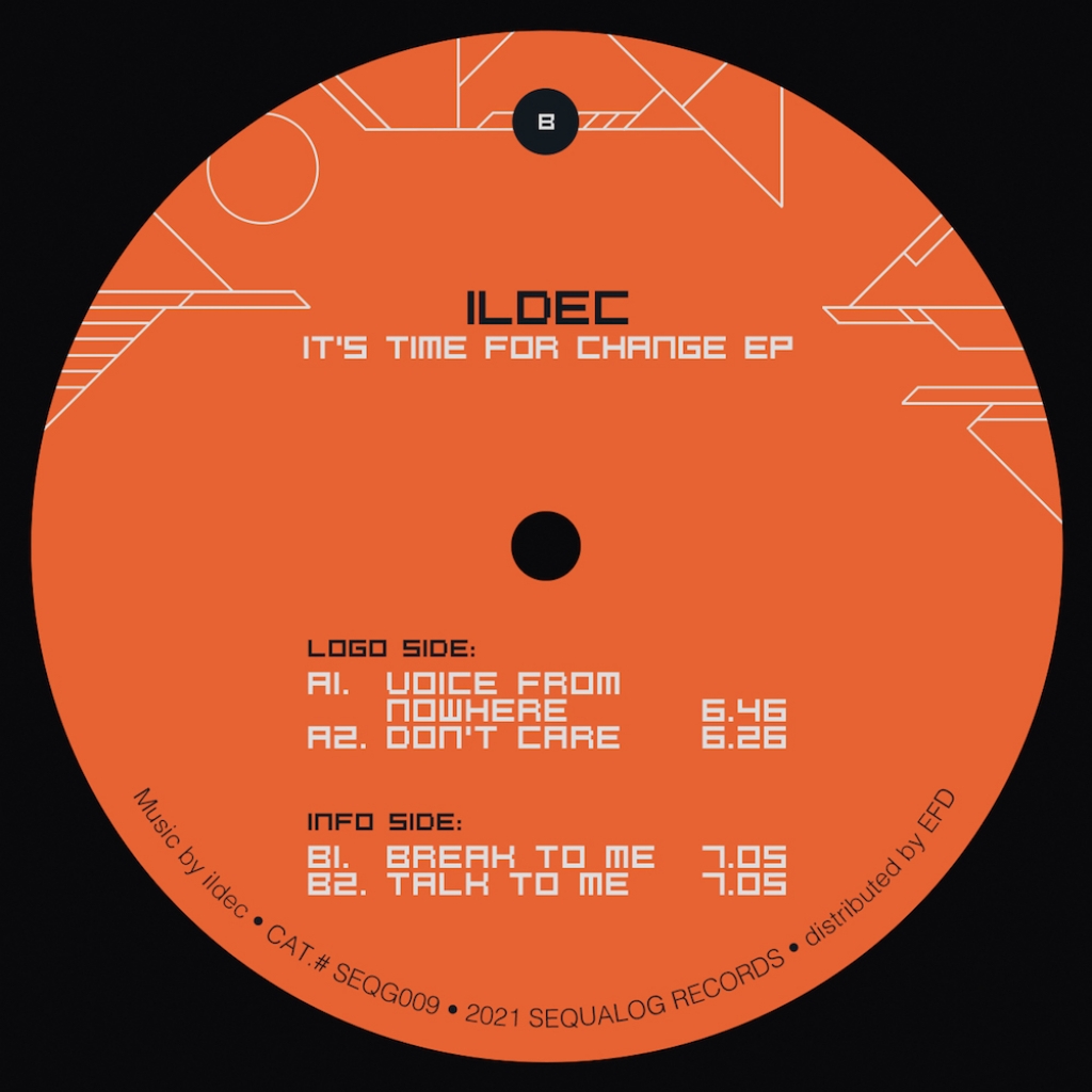 ( SEQG 009 ) ILDEC - It's Time For Change ( 12" vinyl ) Sequalog