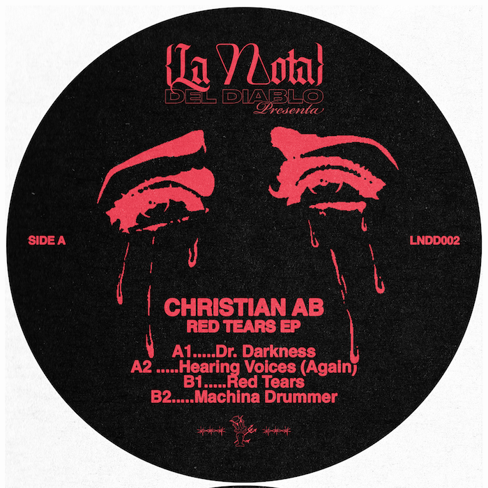 ( LNDD 002 ) CHRISTIAN AB - Red Tears ( 12" ) La Nota Del Diablo