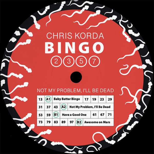 ( BBB ) CHRIS KORDA - Not MY Problem, I'll Be Dead ( 12" ) YYK No Label